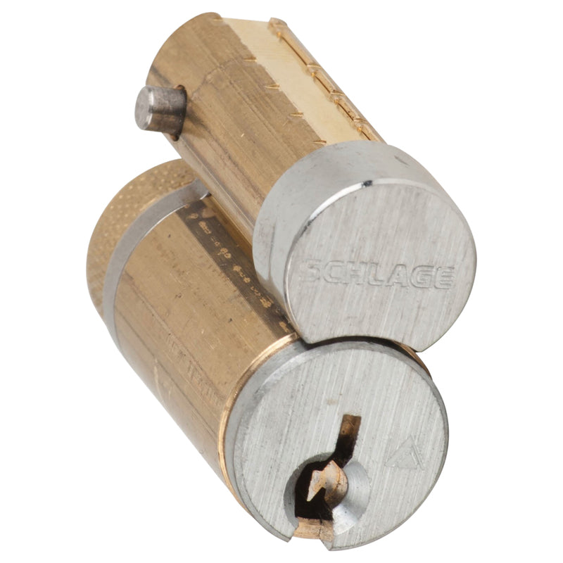Full Size Interchangeable Core C145 Keyway Satin Chrome Finish