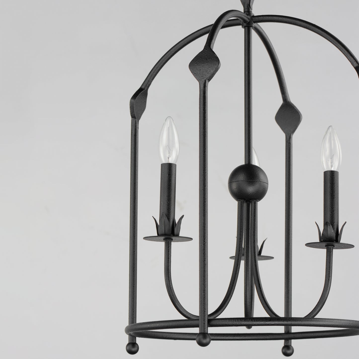 2884AR - 3 Light Paloma 15" Pendant - Anthracite