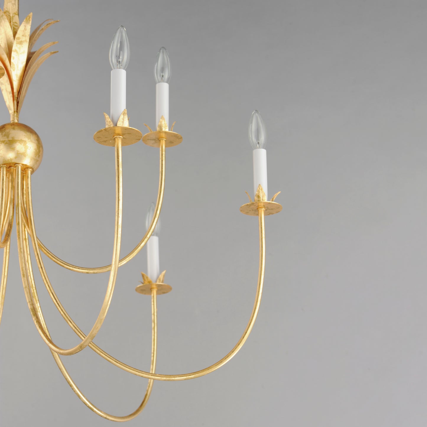 2889GL - 9 Light Paloma 36" Chandelier - Gold Leaf