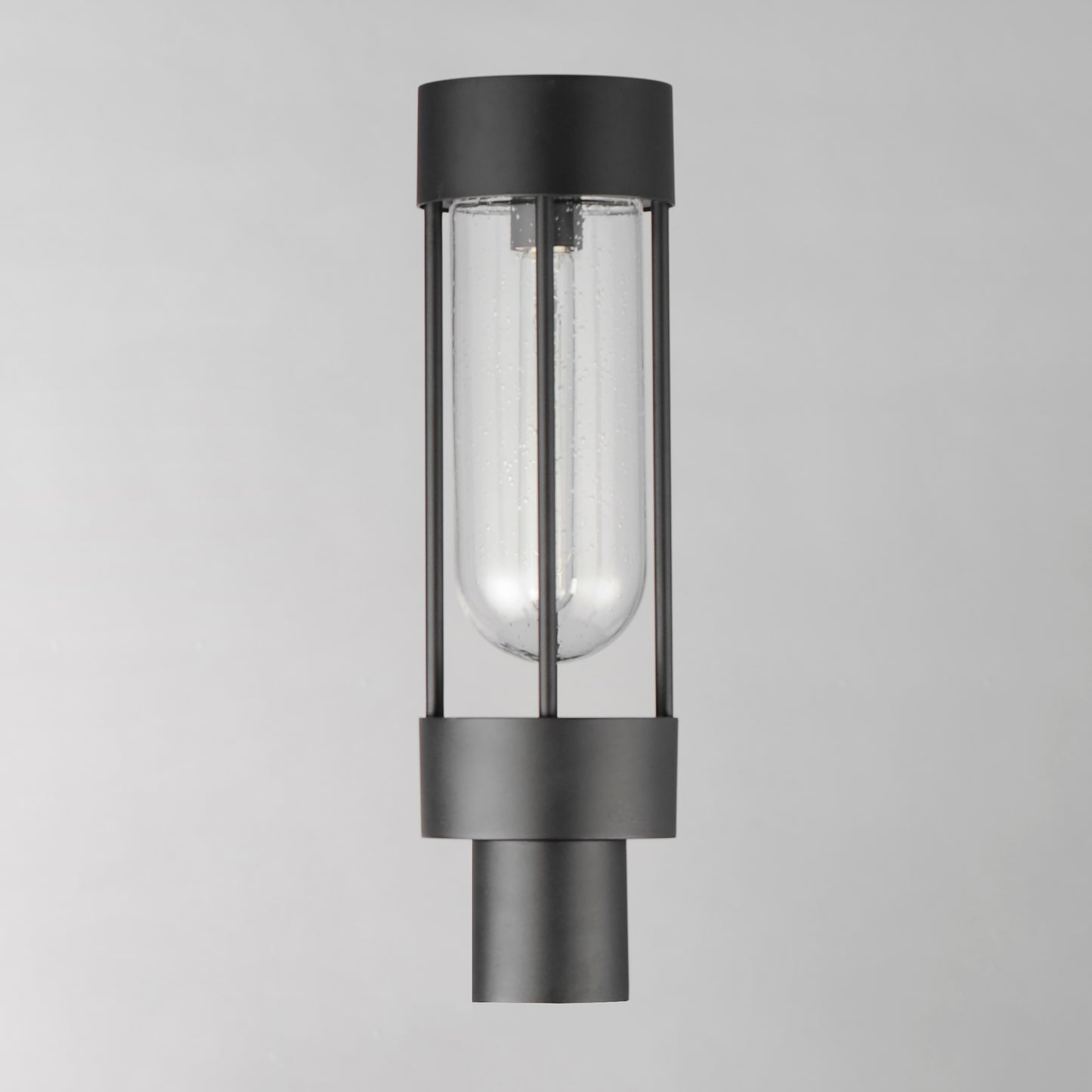 30580CDBK - 1 Light Millennial 20" Post Light - Black