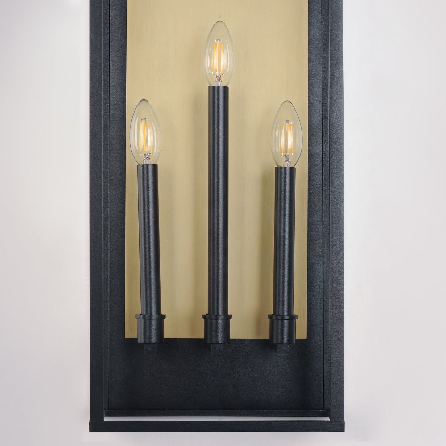 30758CLBK - Manchester 30" Outdoor Wall Sconce - Black