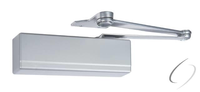Heavy Duty Parallel Arm Powerglide Door Closer Sprayed Aluminum Enamel Finish