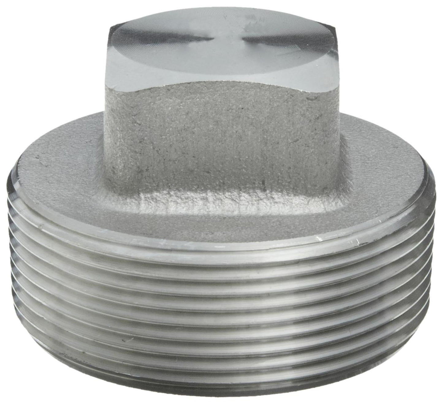 3617HD-24 - 1-1/2" Threaded Hex Head Plug, 316/316L Stainless Steel
