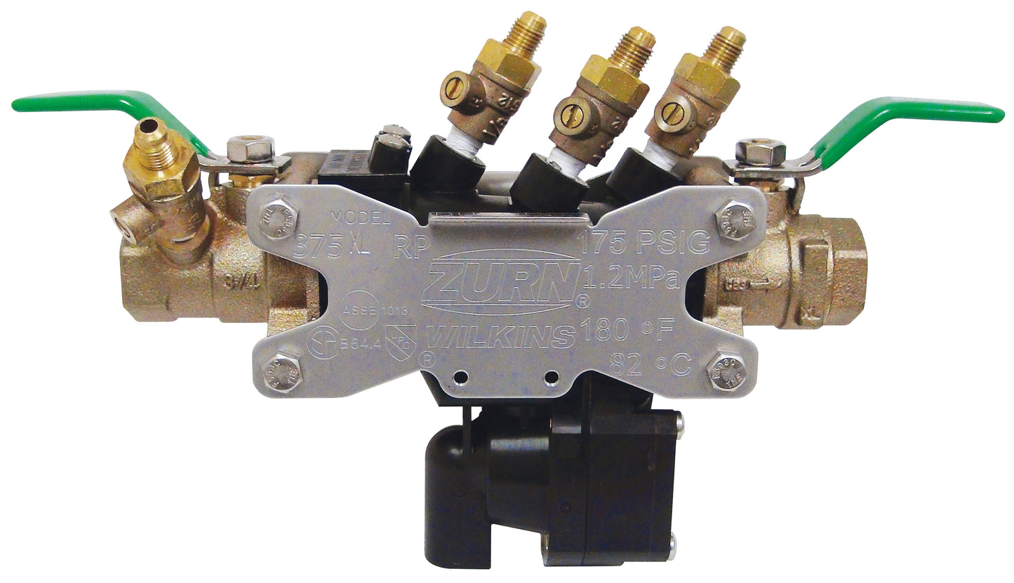 2-375XLFT - 2" 375XL Reduced Pressure Principle Assembly with SAE Flare Test Fitting