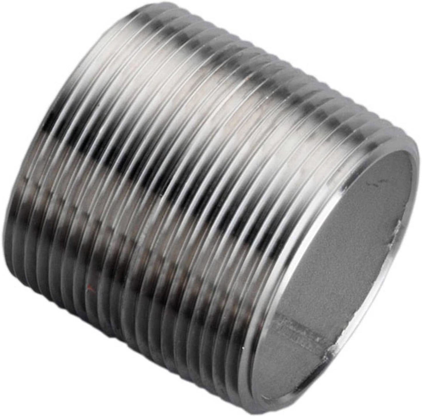 4008-001 - 1/2" x Close L Threaded Pipe Nipple, 304/304L Stainless Steel Schedule 40