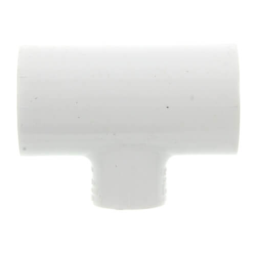 401-130 - 1" x 1" x 1/2" PVC Schedule 40 Reducing Tee, Socket