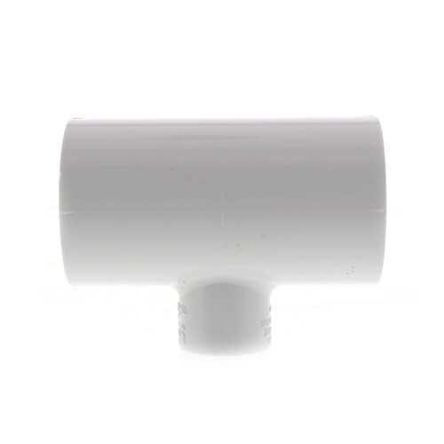 401-166 - 1" x 1" x 1/2" PVC Schedule 40 Reducing Tee, Socket