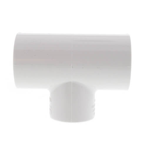 401-168 - 1-1/4" x 1-1/4" x 1" PVC Schedule 40 Reducing Tee, Socket