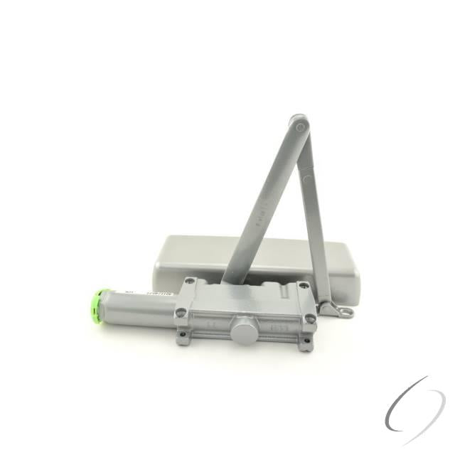 Left Hand Size 1 Surface Mounted Pull Side Smoothee Heavy Duty Door Closer with TBSRT Thru Bolts 68