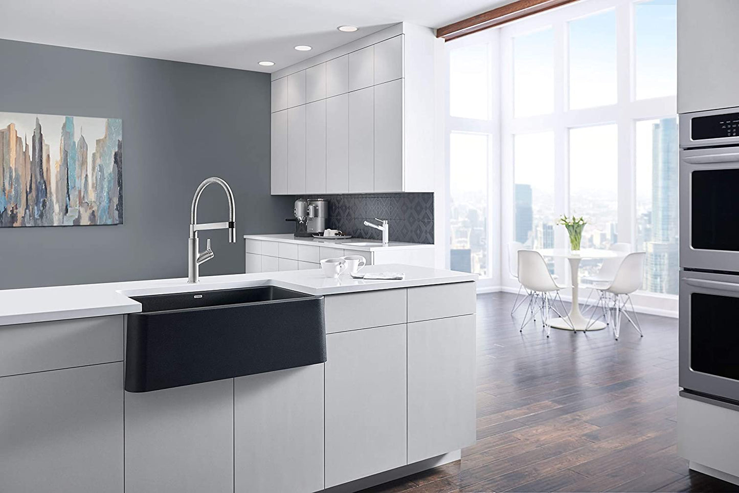 Ikon 30" Apron Single Bowl Kitchen sink - Anthracite