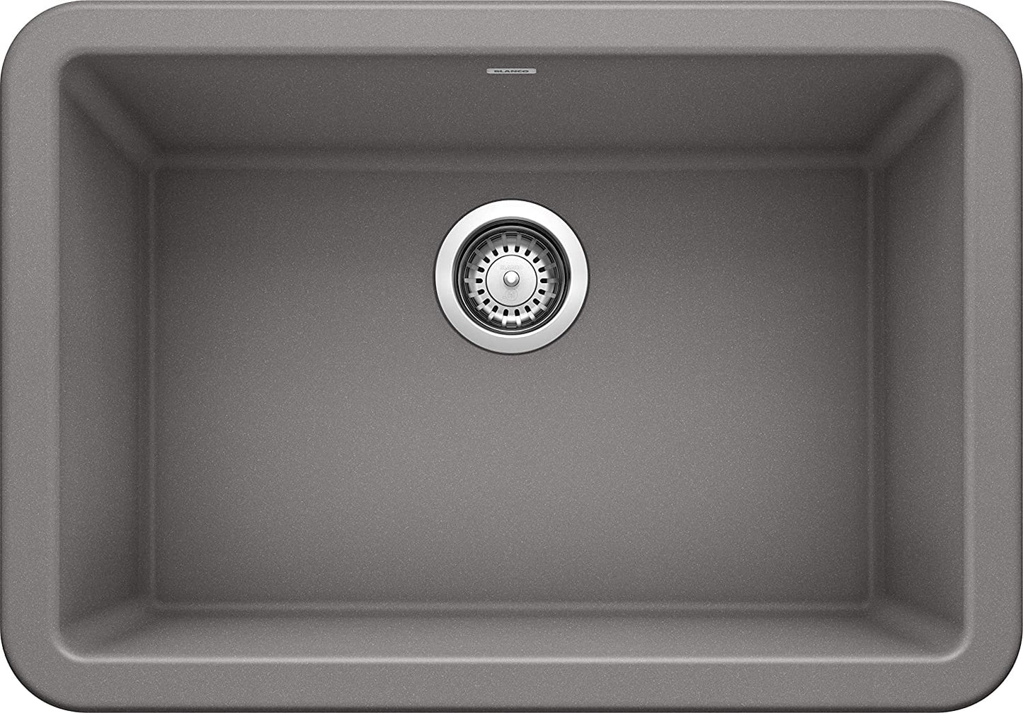 Ikon 27" Apron -Front Farmhouse Kitchen Single Bowl - Metallic Gray