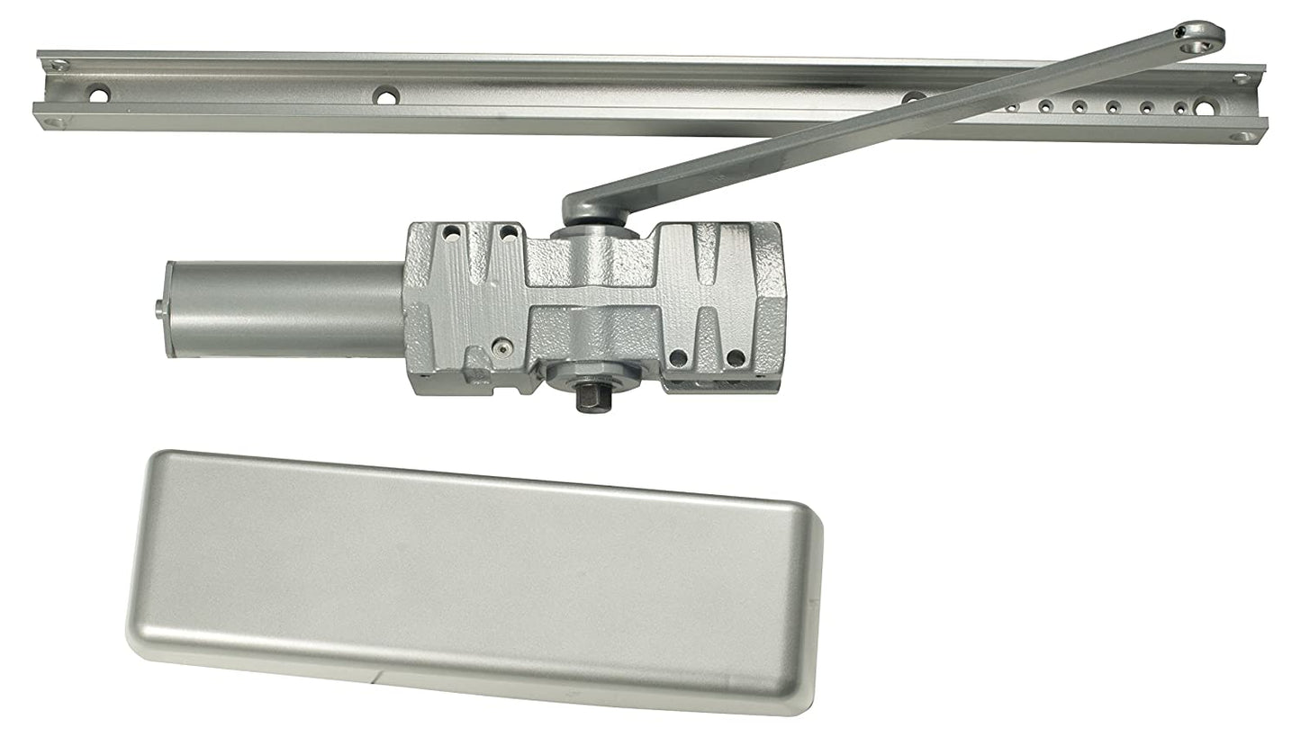 Super Smoothee Heavy Duty Adjustable 1-4 Surface Mounted Regular Track Door Closer with TBSRT Thru