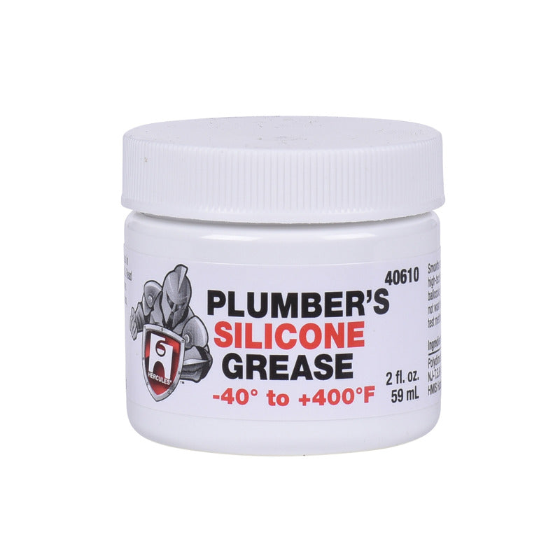 40610 - Hercules Plumber's Silicone Grease - 2 oz – SupplyStop.com