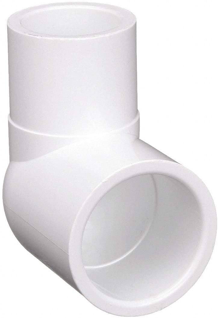 409-010 - 1" Spigot x Socket PVC 90 Degree Street Elbow
