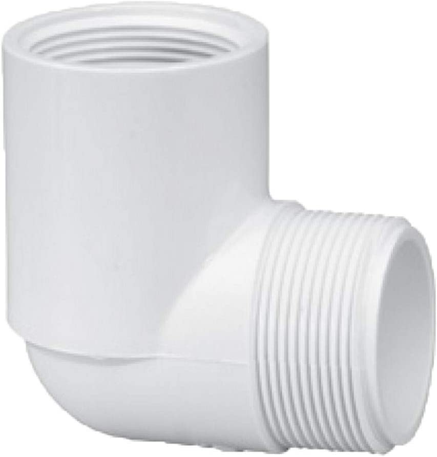 412-005 - 1/2" Street Elbow 90 Degree Thread x Thread Schedule 40 PVC