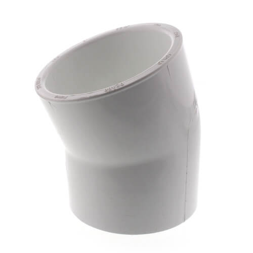 416-030 - 3" PVC Schedule 40 Fittings 22-1/2 Degree Elbow Socket