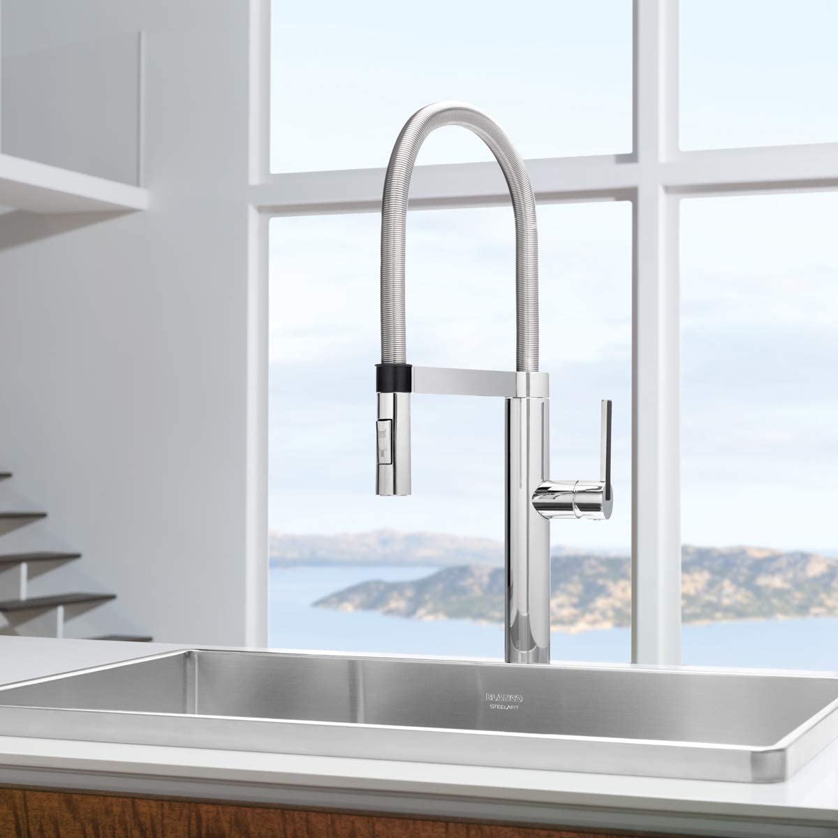 2.2 Blanco Culina Semi-Pro - Polished Chrome