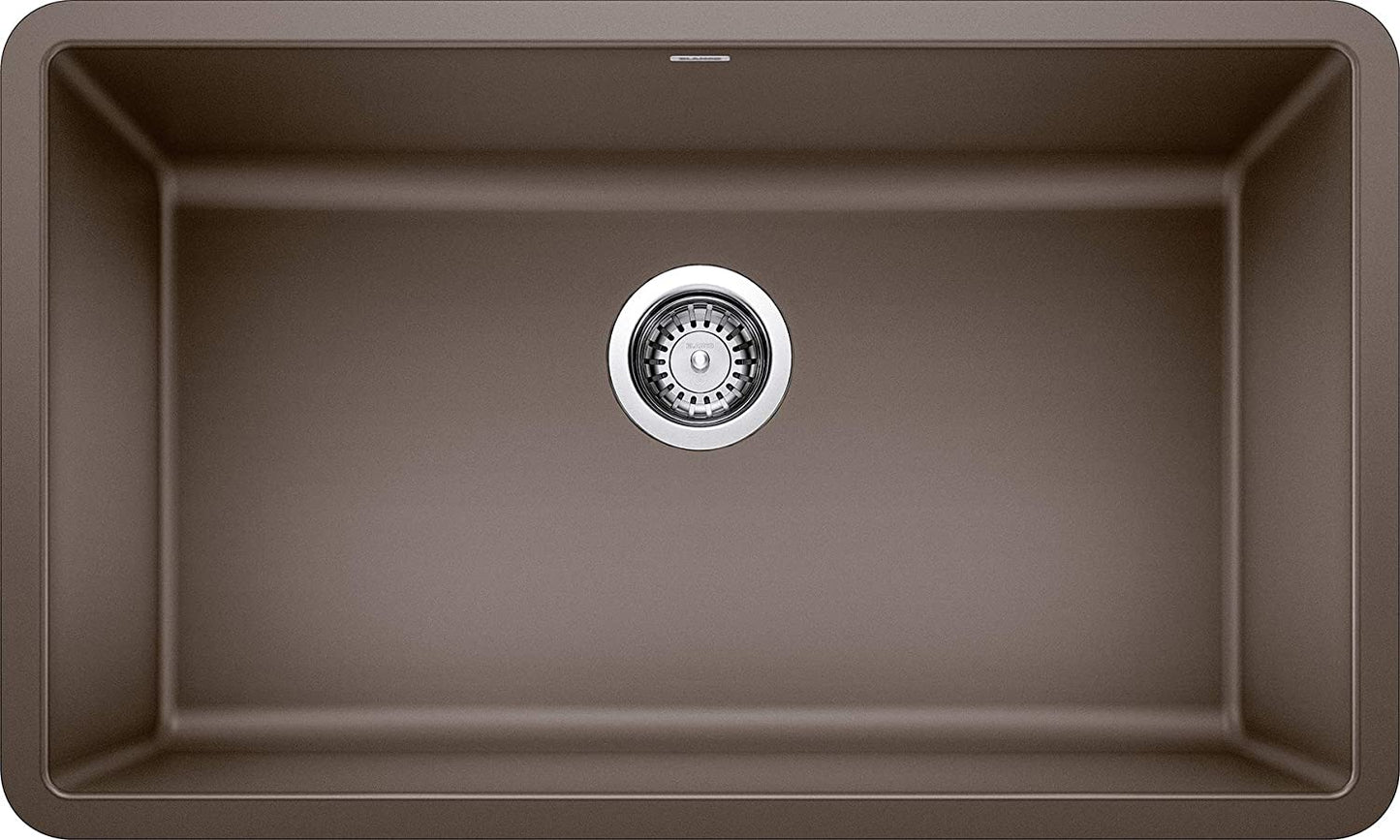 Precis 30" Undermount Single Basin Silgrant Kitchen Sink- Cafe Brown