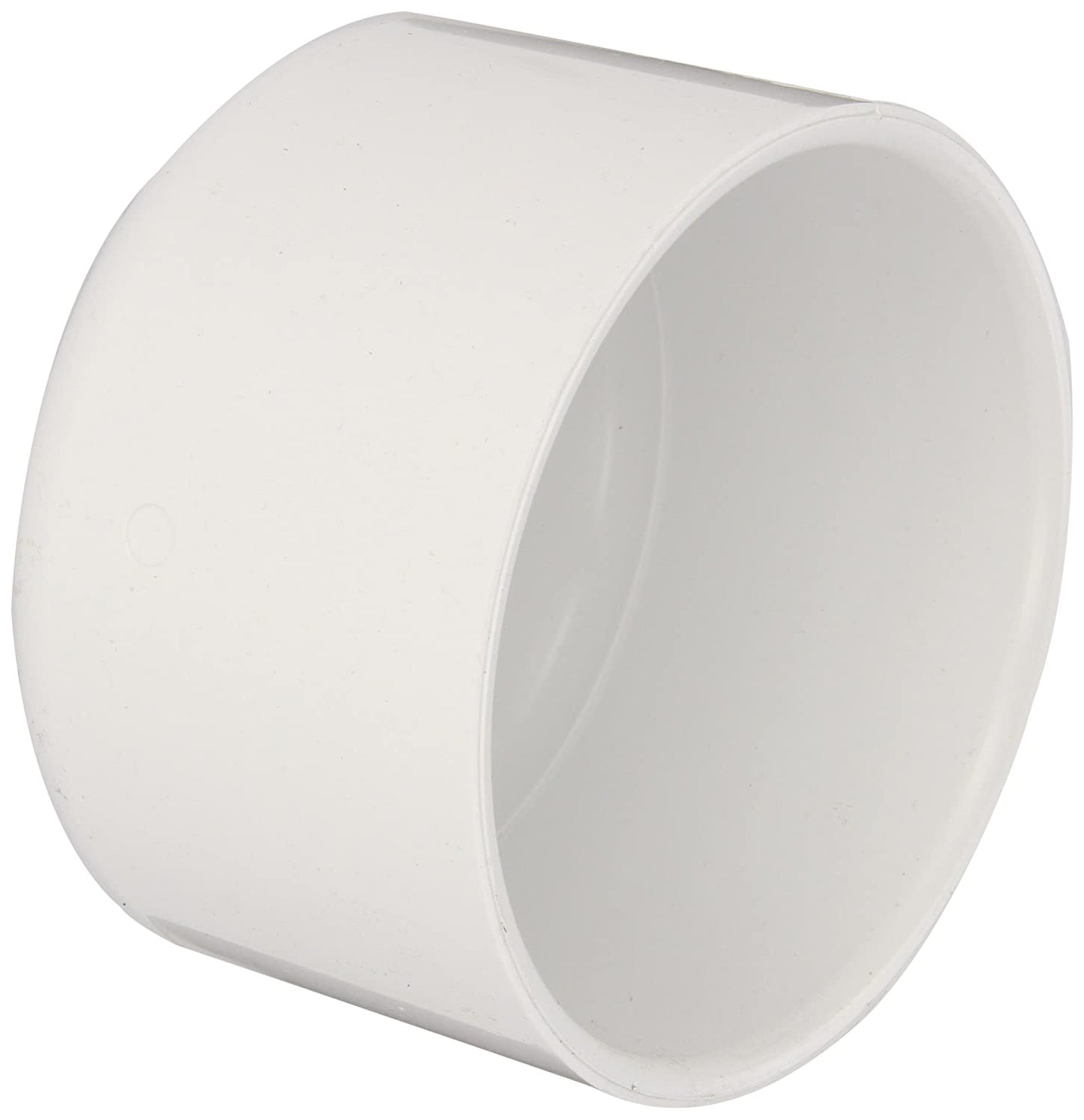 447-010 - PVC Pipe Fitting, Cap, Schedule 40, 1" Socket