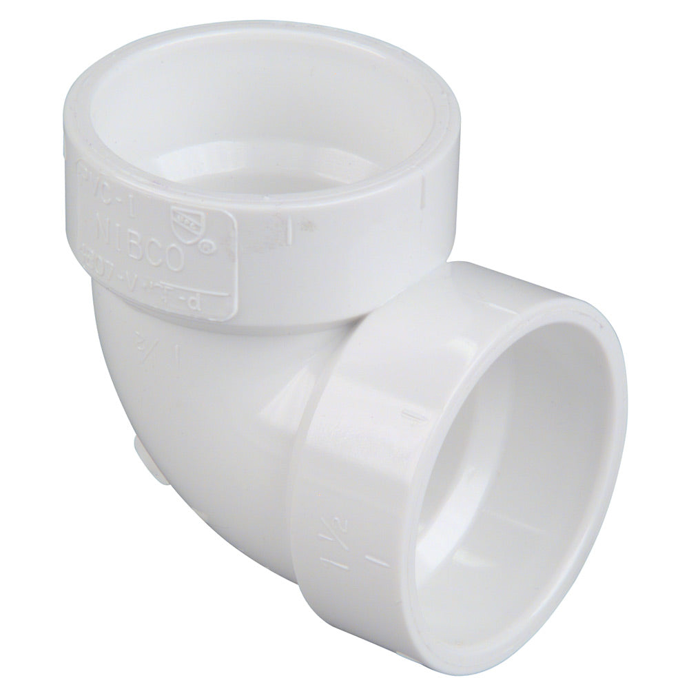 K053300 - 4807V 1-1/2" H x H 90 Degree VENT Elbow PVC