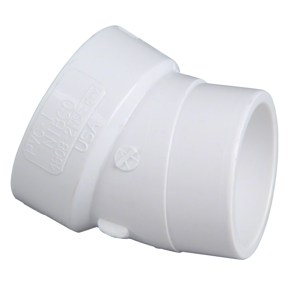 K079620 - 48082 3" 22-1/2 Degree Street Elbow Spg x H - PVC