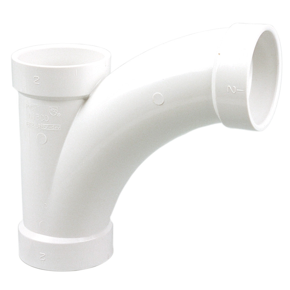 K157150 - 4812LR 2" x 2" x1-1/2" H x H x H LONG RADIUS COMBINATION Tee-WYE PVC