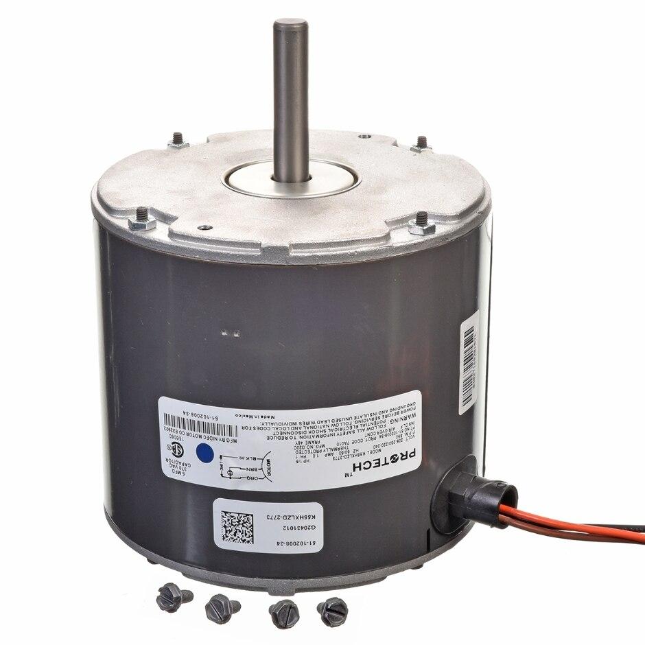 Rheem 51-102008-34 - Condenser Motor - 1/5 HP, 1 Phase, 1 Speed, 208/220/230V, 825 RPM
