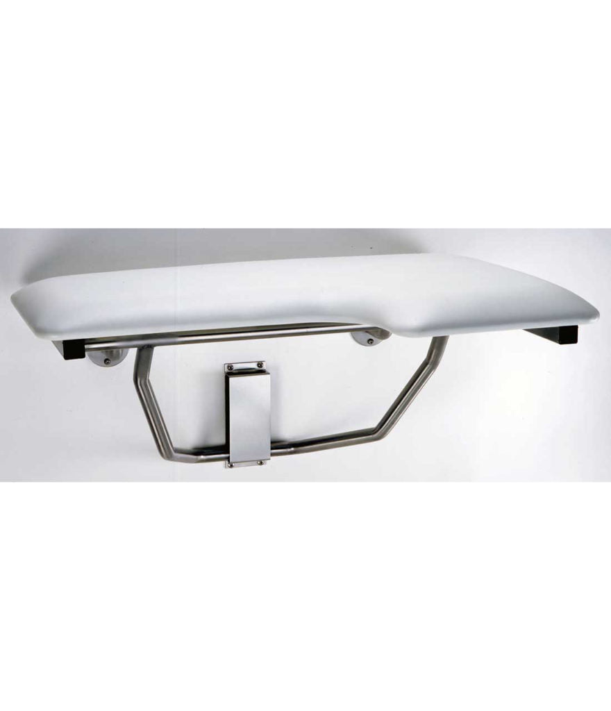 Bobrick 518 - 1 1/2″ thick Folding Shower Seat, Left Hand