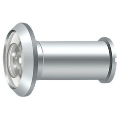55211U26-UL Fire Rated Door Viewer; Bright Chrome Finish