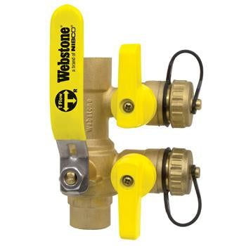 58616 - 1-1/2" Sweat Purge & Fill Ball Valve