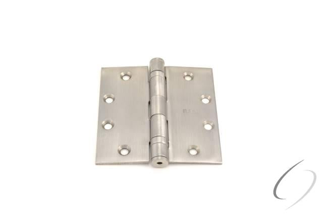 5BB1412630 - 4-1/2" x 4-1/2" Five Knuckle Ball Bearing Standard Weight Hinge Satin Sta