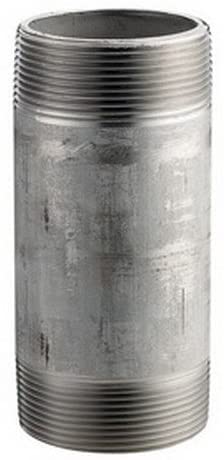 6020-200 - 1-1/4" x 2" L Threaded Pipe Nipple, 316/316L Stainless Steel Schedule 40