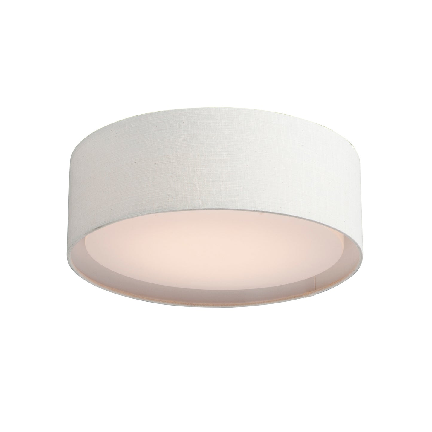 60230OM - Prime 16" Semi Flush Mount Ceiling Light - Oatmeal
