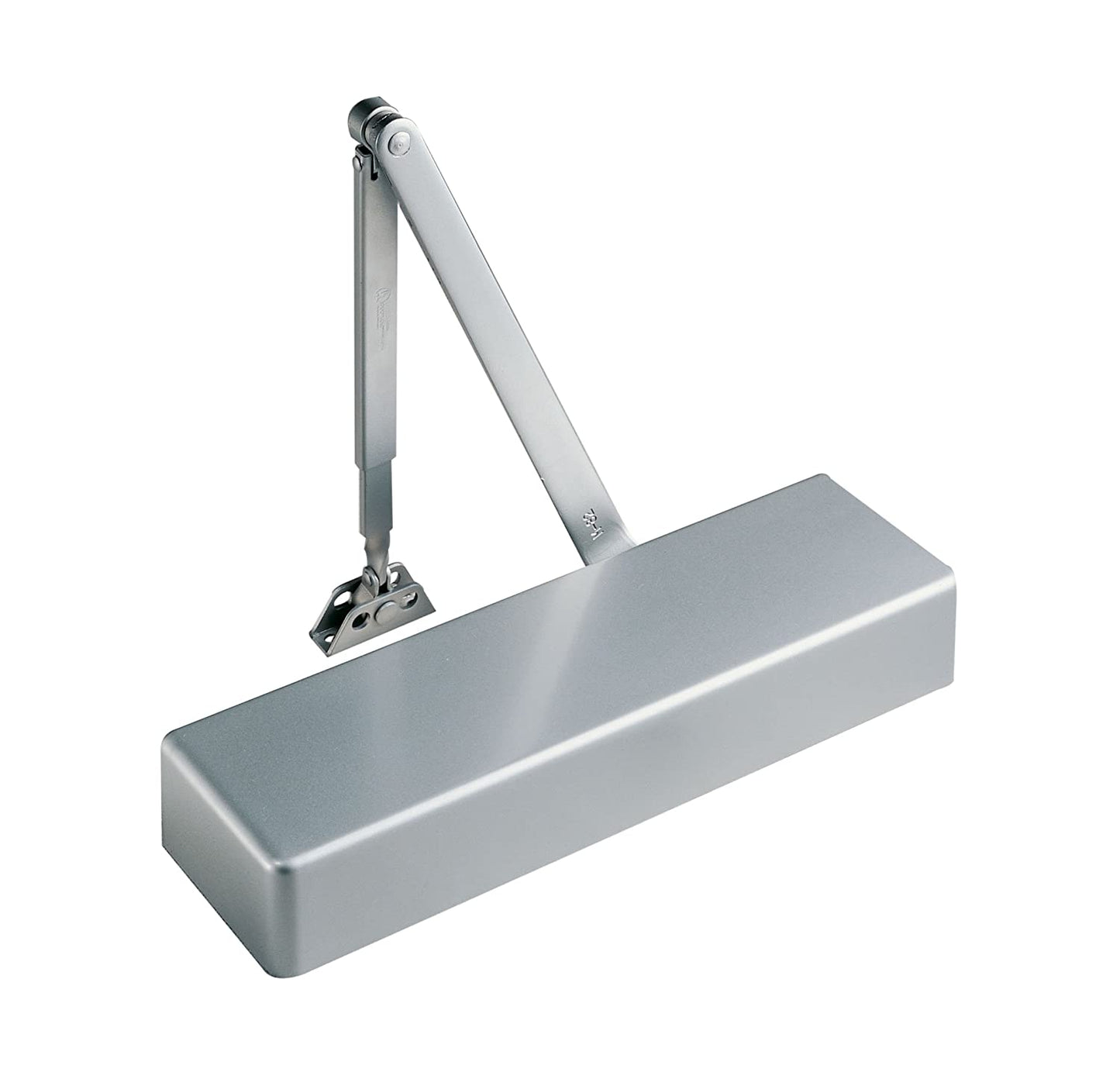 Adjustable Heavy Duty Surface Mount Door Closer with Sex Nuts Aluminum Finish