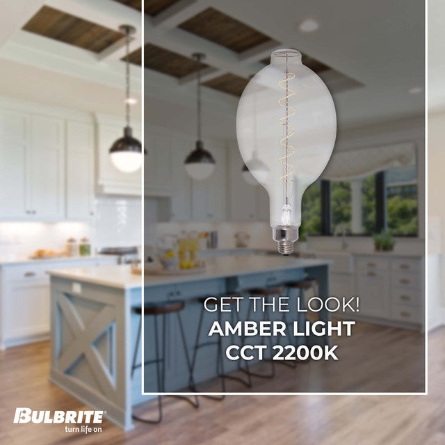 776314 - Grand Filaments BT56 Oversized LED Light Bulb - 4 Watt - 2200K