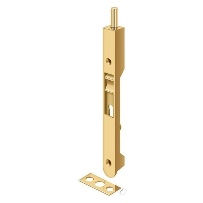 7FBRCR003 7" Flush Bolt; Heavy Duty; Lifetime Brass Finish