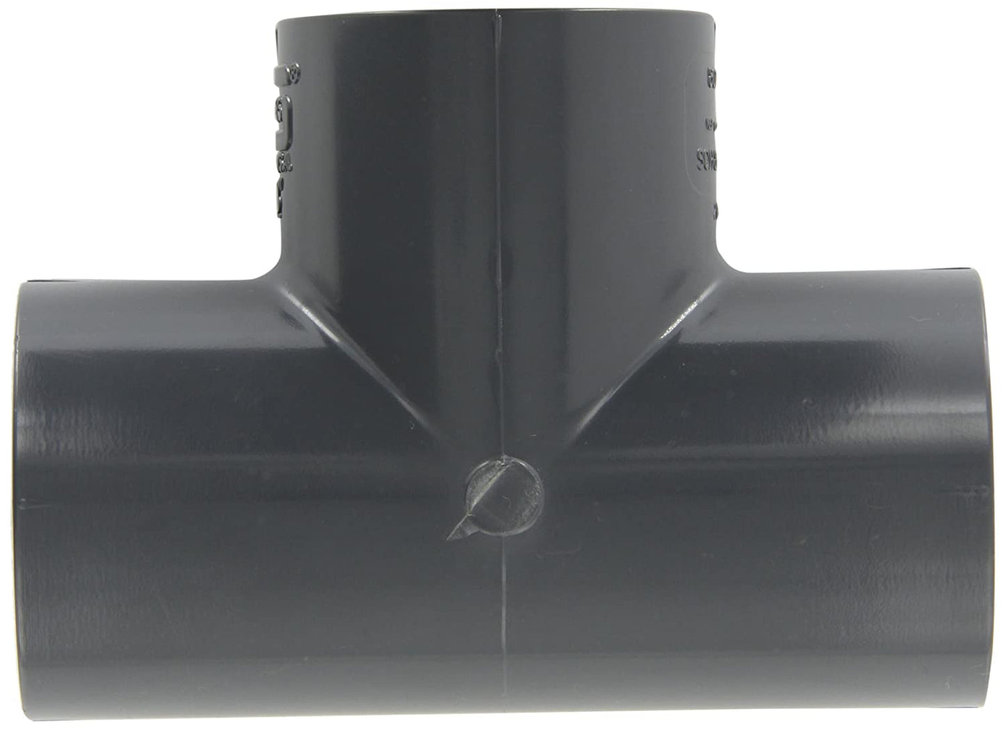 801-015 - PVC Pipe Fitting, Tee, Schedule 80, 1-1/2" Socket