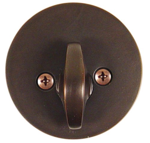 8467US10B Modern Single Cylinder Deadbolt Oil Rubbed Bronze Finish