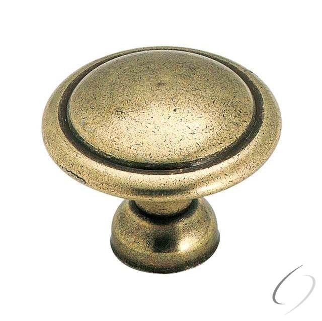 Amerock 848LB 1-3/8" (35 mm) Allison Value Oversized Cabinet Knob Light Brass Finish