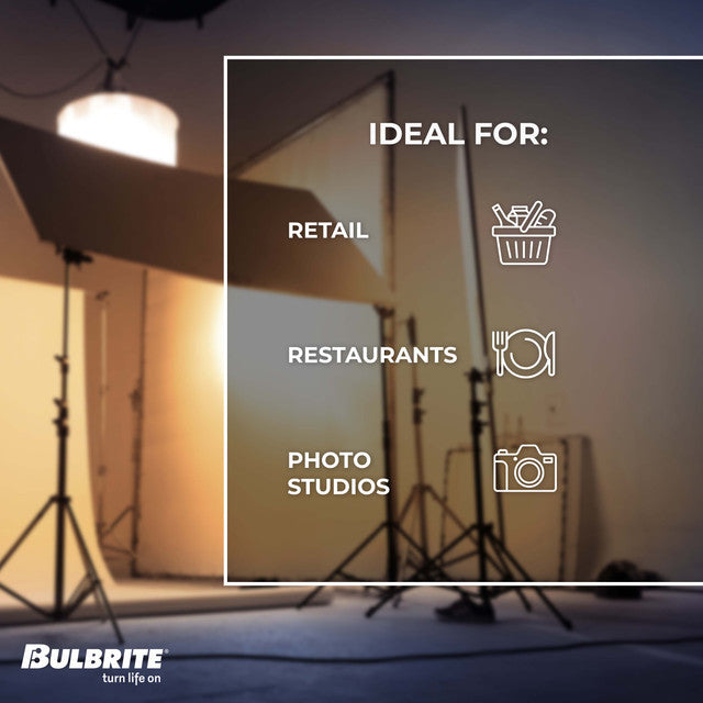 712314 - Globe G16.5 Half Mirror Candelabra Light Bulb - 40 Watt - 25 Pack