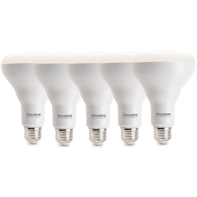 772820 - Dimmable BR30 LED Light Bulb - 9 Watt - 2700K - 5 Pack