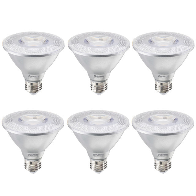 772763 - Dimmable Wet Rated PAR30SN LED Narrow Flood Light Bulb - 10 Watt - 2700K - 6 Pack