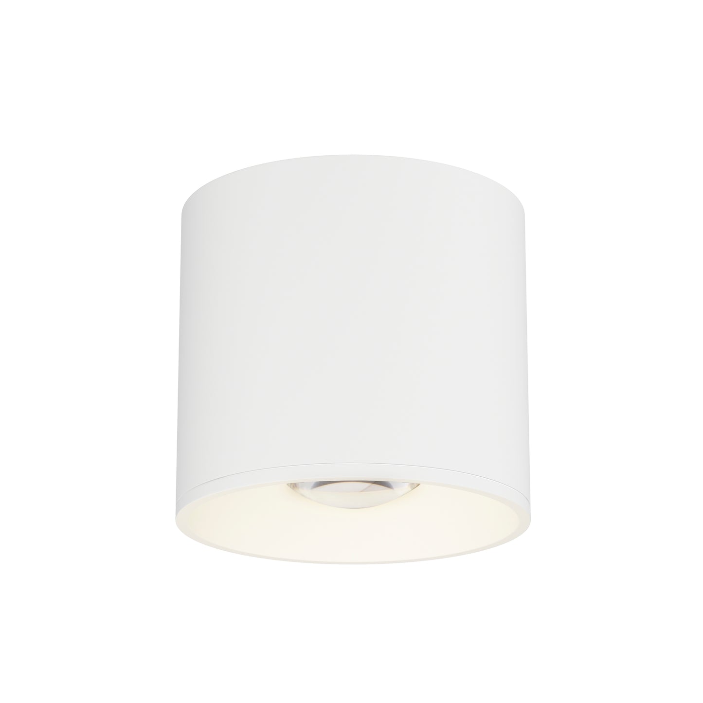 86212WT - Stout 4.75" Semi Flush Mount Ceiling Light - White