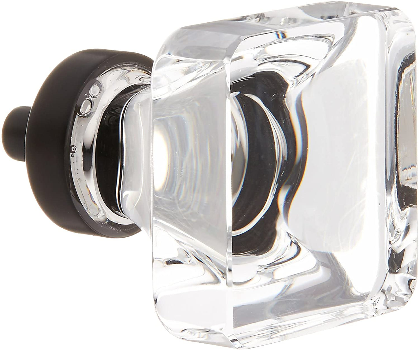 86403US10B Square 1-3/8" Cabinet Knob Oil Rubbed Bronze Finish