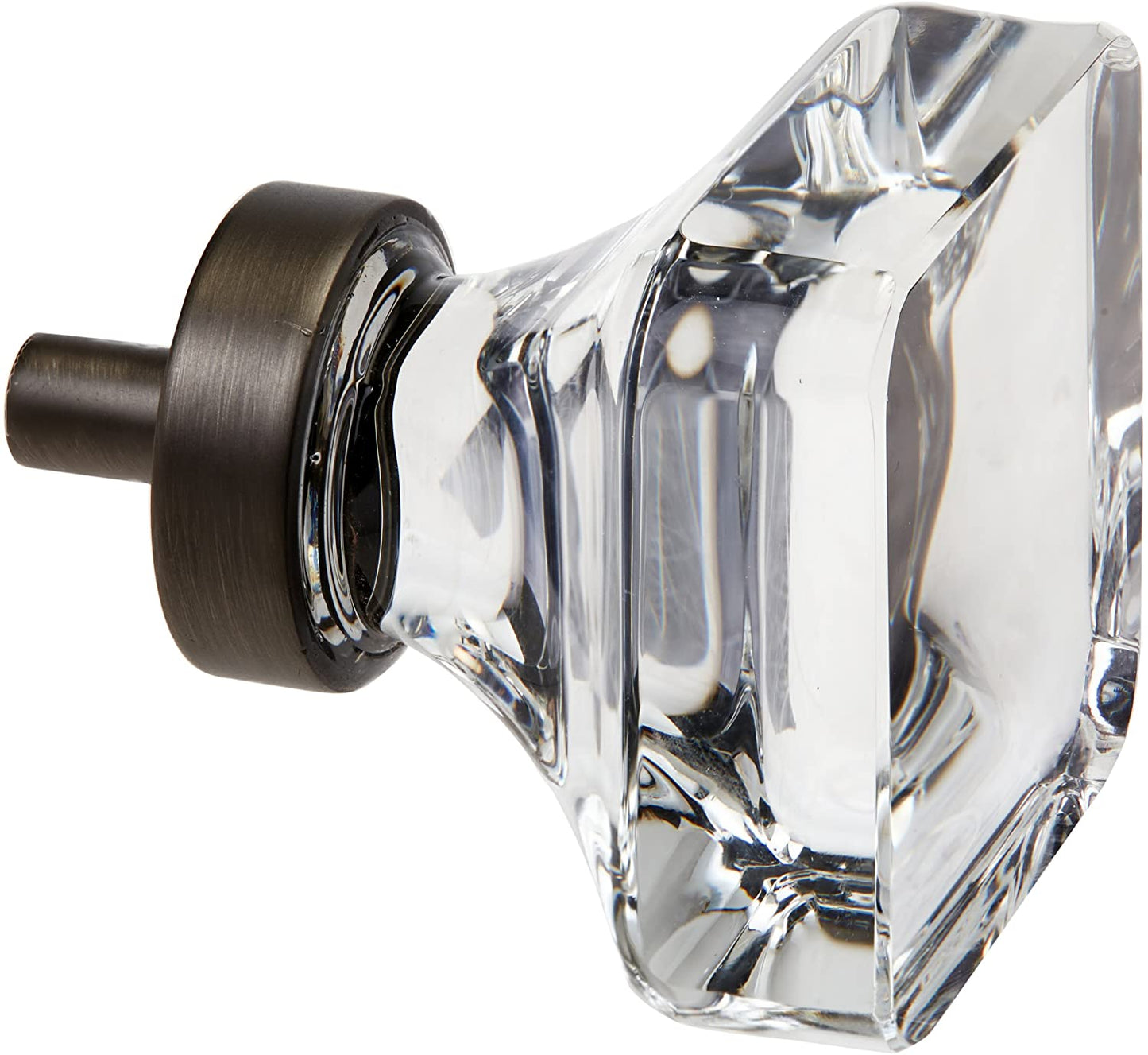 86403US15A Square 1-3/8" Cabinet Knob Antique Nickel Finish