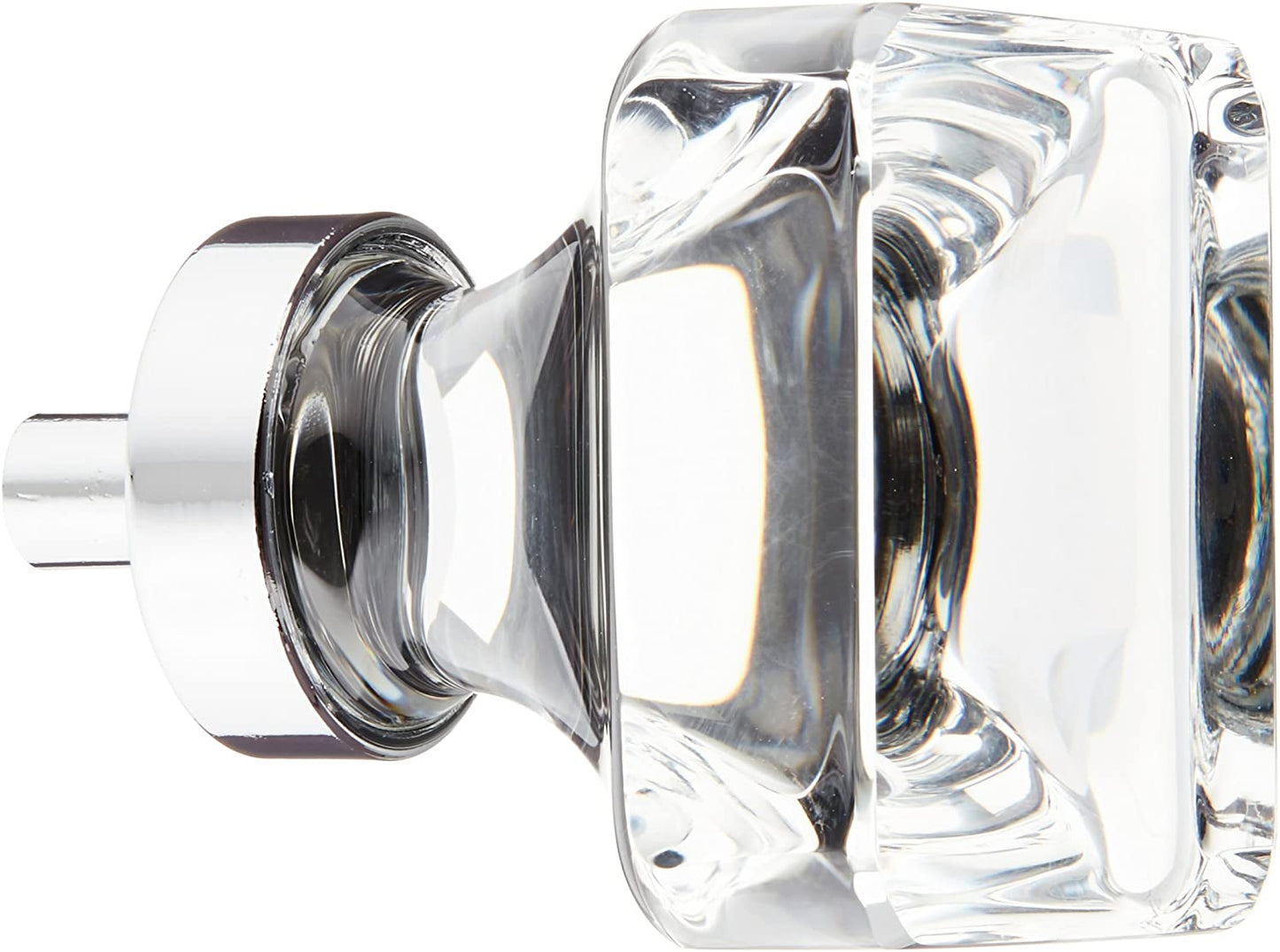 86403US26 Square 1-3/8" Cabinet Knob Bright Chrome Finish