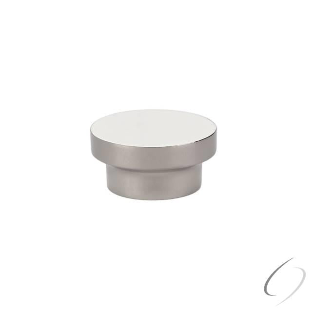 86448US14 1-3/8" District Cabinet Knob Bright Nickel Finish