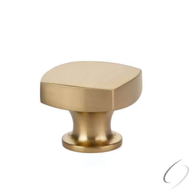 86451US4 1-1/2" Freestone Cabinet Knob Satin Brass Finish
