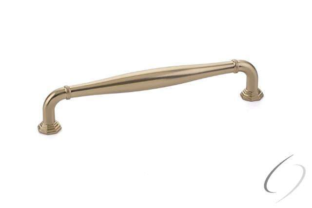 86473US4 6" Center to Center Blythe Cabinet Pull Satin Brass Finish