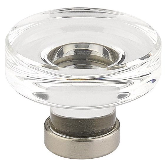 86570US14 Grayson 1-3/4" Crystal Cabinet Knob Bright Nickel Finish